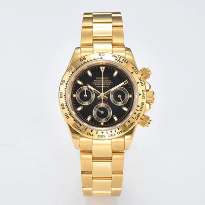 OUMASHI VK63 Man luxury watches Sports Quartz Watch Sapphire Stainless Steel Waterproof  Chronometer for vk63 Movement