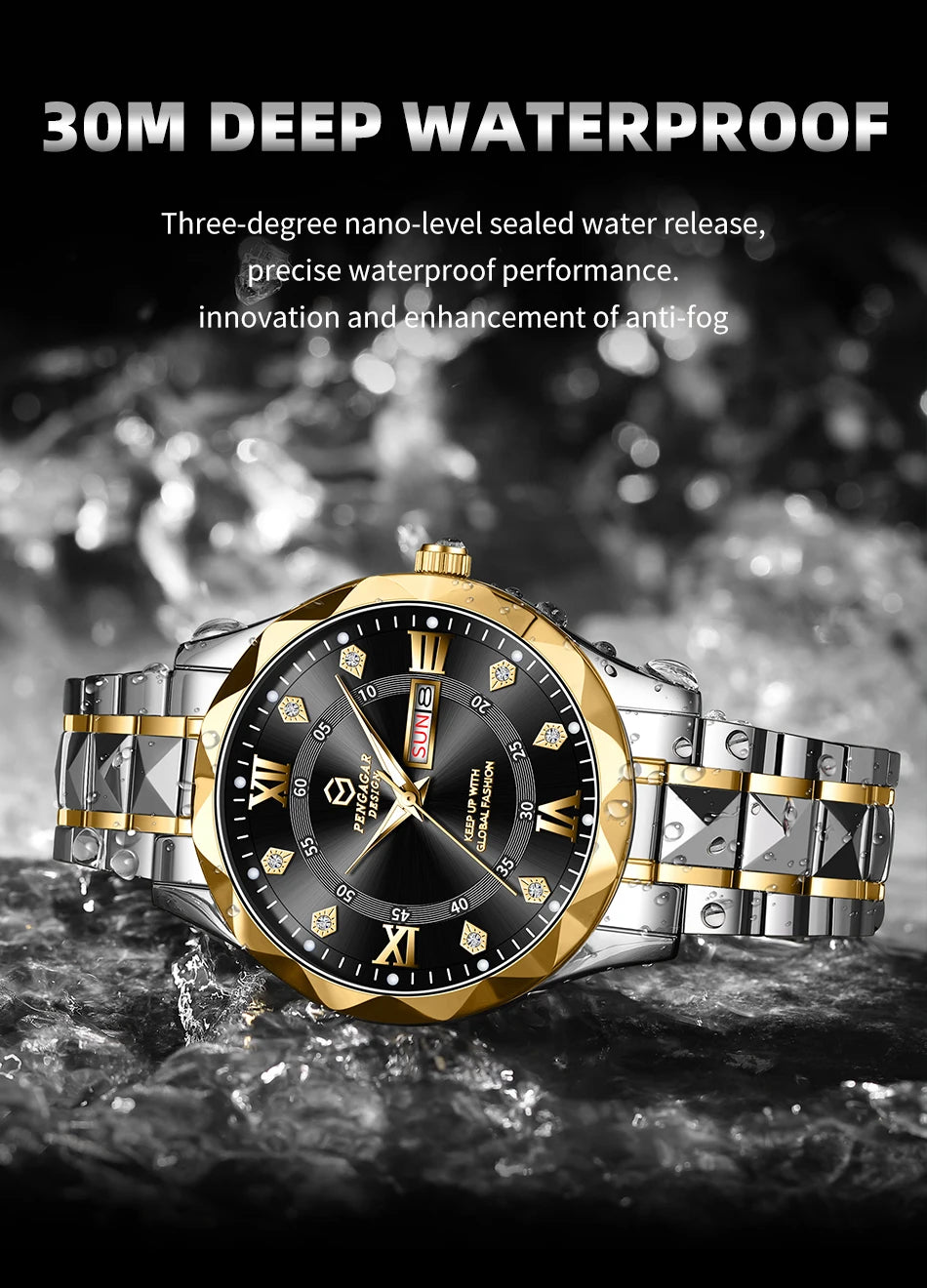 Men’s Light Luxury Quartz Watch – Elegant. Practical. Timeless.