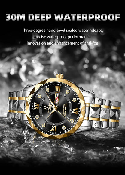 Men’s Light Luxury Quartz Watch – Elegant. Practical. Timeless.