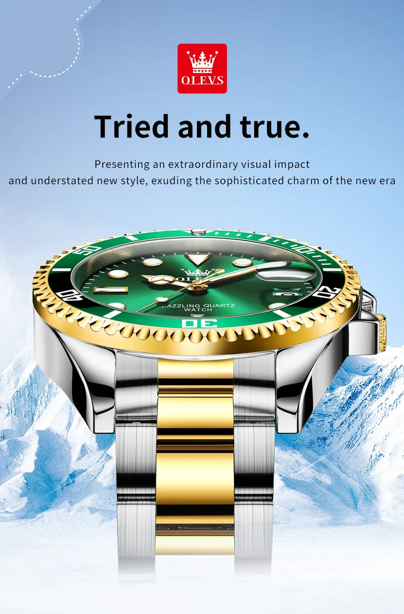 OLEVS 5885 Diving Series Men’s Watch – Luxury Meets Performance