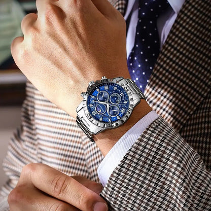 Quartz chronograph movement – accurate timekeeping and stopwatch functions