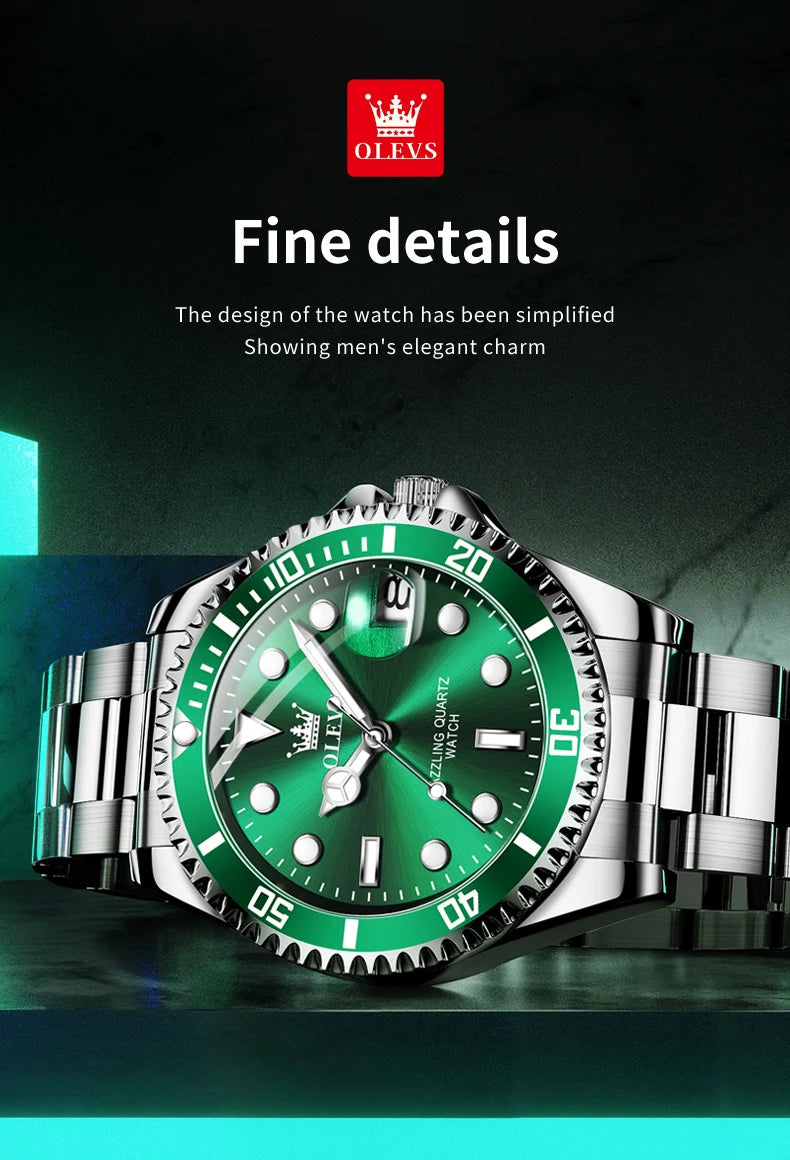 OLEVS 5885 Diving Series Men’s Watch – Luxury Meets Performance
